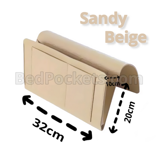 Felt Bedside Pocket (Sandy Beige)